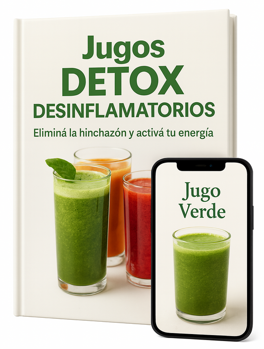 Jugos Desinflamatorios 🥑 Elimina la hinchazón y activa la energía